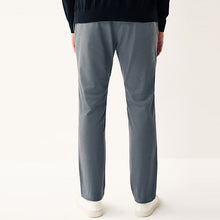 Load image into Gallery viewer, Blue Grey Stretch Chinos Trousers Slim Fit
