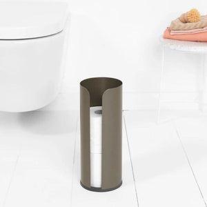 Brabantia ReNew Toilet Accessory Set of 3 Platinum