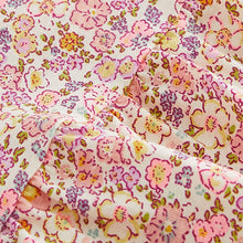 Load image into Gallery viewer, Pink Floral Ditsy Short Sleeve Empire T-Shirt (3mths-5-6yrs)
