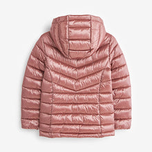 Load image into Gallery viewer, Pink Lightweight Shower Resistant Short Padded Coat (3-12yrs)
