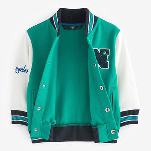 Green Letterman Jacket (3mths-5-6yrs)