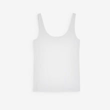 Load image into Gallery viewer, White Thick Strap Vest
