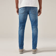 Load image into Gallery viewer, Bright Blue Skinny Fit Jeans With Stretch
