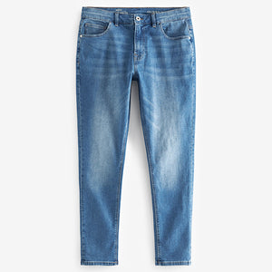 Blue Light Skinny Fit Classic Stretch Jeans