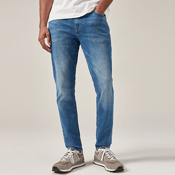 Blue Light Skinny Fit Classic Stretch Jeans