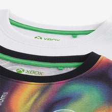 Load image into Gallery viewer, Black/White XBOX 2 Pack 100% Cotton Short Pyjamas
