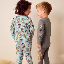 Load image into Gallery viewer, Blue/Grey Paw Patrol 2 Pack Snuggle Pyjamas (12mths-5yrs)
