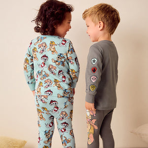 Blue/Grey Paw Patrol 2 Pack Snuggle Pyjamas (12mths-5yrs)
