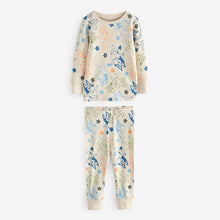Load image into Gallery viewer, Khaki/Cream Bluey Snuggle Pyjamas 2 Pack
