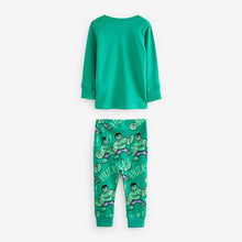 Load image into Gallery viewer, Marvel Red/Green/Blue Snuggle Pyjamas 3 Pack (9mths-6yrs)
