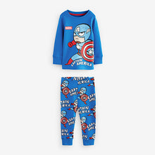 Load image into Gallery viewer, Marvel Red/Green/Blue Snuggle Pyjamas 3 Pack (9mths-6yrs)
