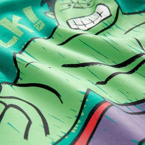 Marvel Red/Green/Blue Snuggle Pyjamas 3 Pack (9mths-6yrs)