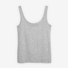 Load image into Gallery viewer, Grey Marl Thick Strap Vest
