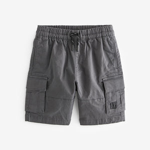 Charcoal Grey Single Cargo Shorts (3-12yrs)