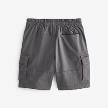Load image into Gallery viewer, Charcoal Grey Single Cargo Shorts (3-12yrs)
