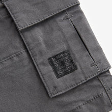Load image into Gallery viewer, Charcoal Grey Single Cargo Shorts (3-12yrs)

