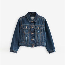 Load image into Gallery viewer, Dark Wash Western Jacket (3-12yrs)
