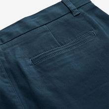Load image into Gallery viewer, Dark Blue Stretch Chinos Trousers Slim Fit
