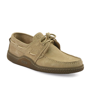 Men's Boat Shoes Leather Beige As low as