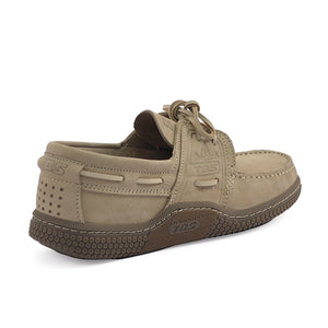 Men's Boat Shoes Leather Beige As low as