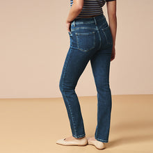 Load image into Gallery viewer, Authentic Dark Blue Slim Supersoft Jeans

