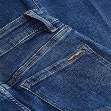 Load image into Gallery viewer, Dark Blue Supersoft Flare Jeans
