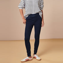 Load image into Gallery viewer, Rinse Blue Jersey Denim Leggings
