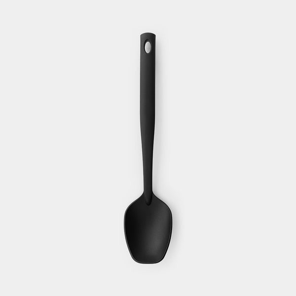 Brabantia Vegetable Spoon, Non-Stick Black Line