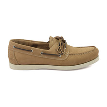 Load image into Gallery viewer, Men&#39;s Boat Shoes Brown Nubuck Leather
