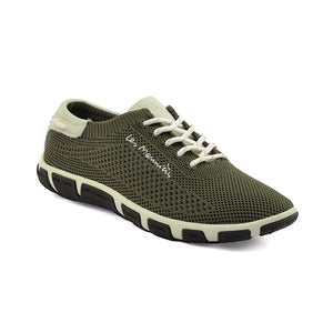 Women's tennis recycled textile khaki