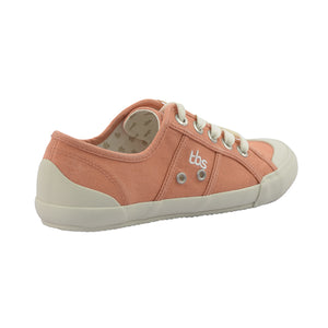 Women's Tennis Shoes In Orange Canvas