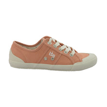 Load image into Gallery viewer, Women&#39;s Tennis Shoes In Orange Canvas
