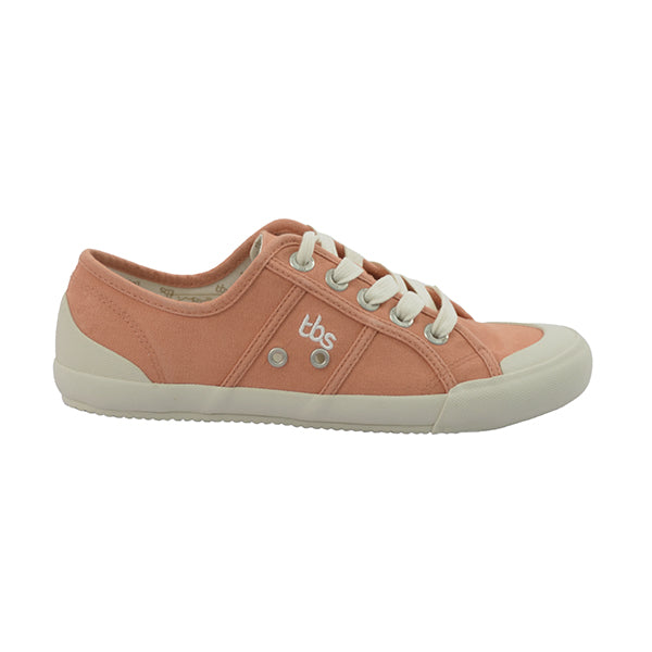 Women's Tennis Shoes In Orange Canvas