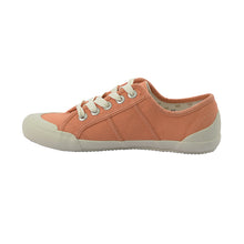 Load image into Gallery viewer, Women&#39;s Tennis Shoes In Orange Canvas
