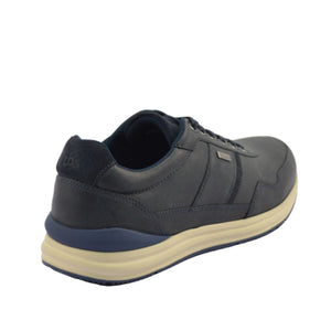 Men's Comfort Sneakers Navy Leather