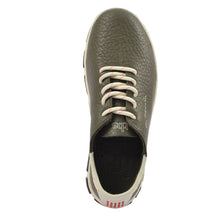 Load image into Gallery viewer, Women&#39;s Comfort Tennis Shoes Khaki Leather
