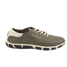 Load image into Gallery viewer, Women&#39;s Comfort Tennis Shoes Khaki Leather
