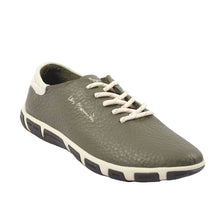 Load image into Gallery viewer, Women&#39;s Comfort Tennis Shoes Khaki Leather
