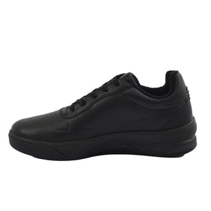 Women's Comfort Sneakers Black Leather