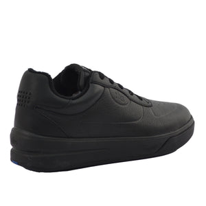 Women's Comfort Sneakers Black Leather