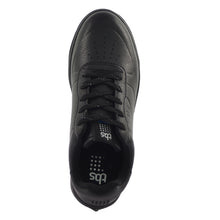 Load image into Gallery viewer, Women&#39;s Comfort Sneakers Black Leather
