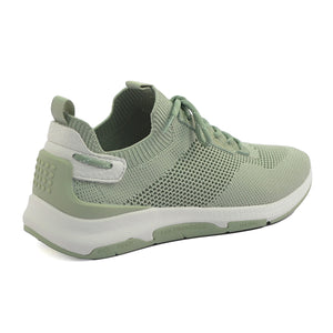 Women's Comfort Recycled Textile Sneakers Light Green