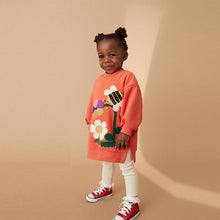 Load image into Gallery viewer, Red Jumper Dress &amp; Leggings Set (3mths-5-6yrs)
