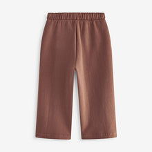 Load image into Gallery viewer, Brown Wide Leg Joggers (3mths-5yrs)
