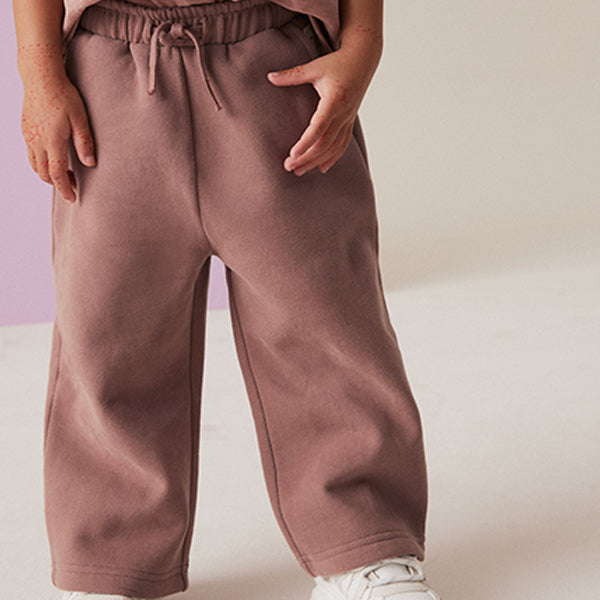 Brown Wide Leg Joggers (3mths-5yrs)