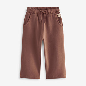Brown Wide Leg Joggers (3mths-5yrs)