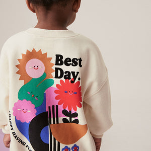 Cream Sweatshirt & Leggings Set (3mths-5yrs)