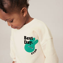 Load image into Gallery viewer, Cream Sweatshirt &amp; Leggings Set (3mths-5yrs)
