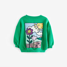 Load image into Gallery viewer, Green Sweatshirt (6mths-5yrs)
