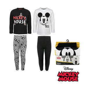 Disney Mickey & Minnie - Pyjama Black White